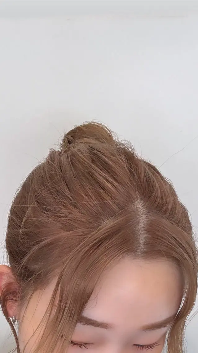 セミロング 透明感カラー🤎/ ツヤカラー/さくらのヘアスタイル