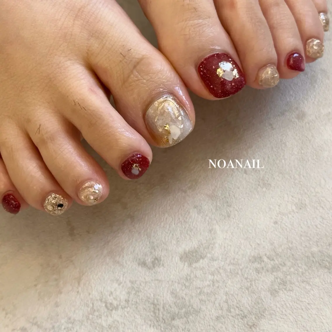 ネイル フットネイル Noa nailのネイルデザイン
