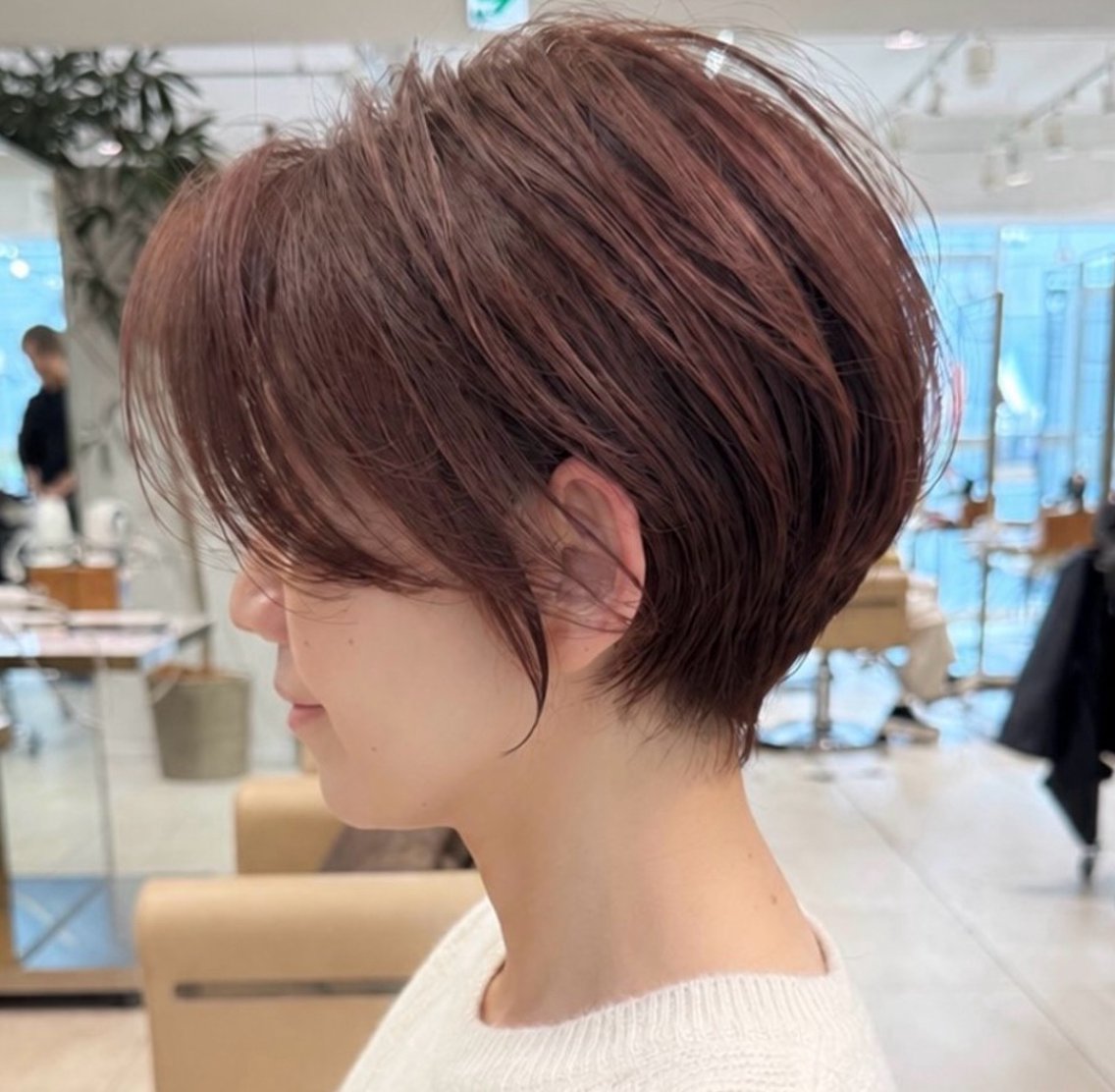 ショート 小顔ショート 原宿/みゆのヘアスタイル