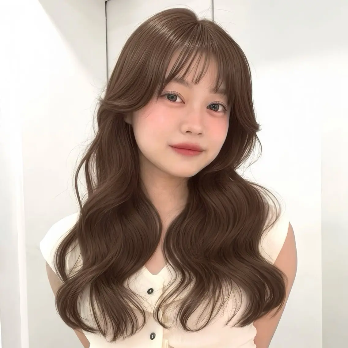 ロング カラー ベージュカラー ブリーチ 透明感カラー ダブルカラー ヘーゼル ヘアカラー トリートメント まろやか艶ベージュ 🧸🧚Honoのヘアスタイル