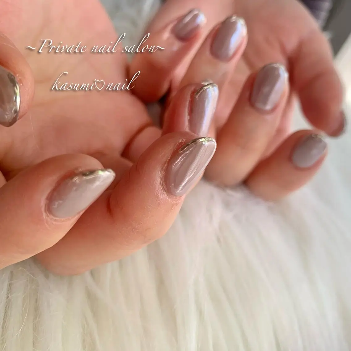 ネイル アートネイル ラメ(グリッター) マグネットネイル ミラーネイル 持ち込み KASUMI♡ Nailのネイルデザイン