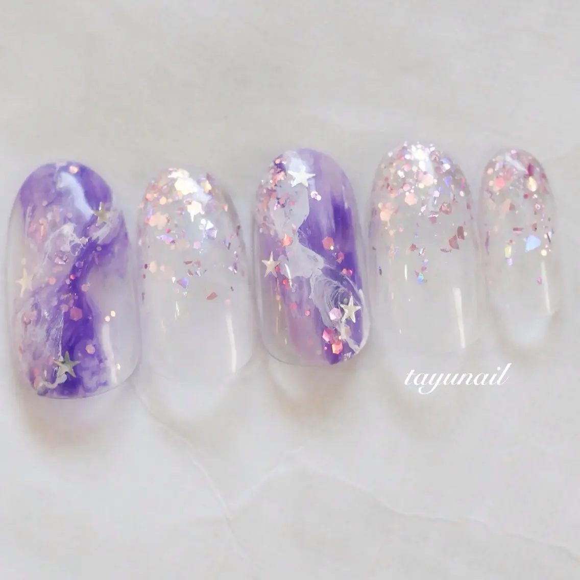 ネイル アートネイル ジェルネイル パラジェル ハンドネイル ネイルサロン 【たゆnail】のネイルデザイン