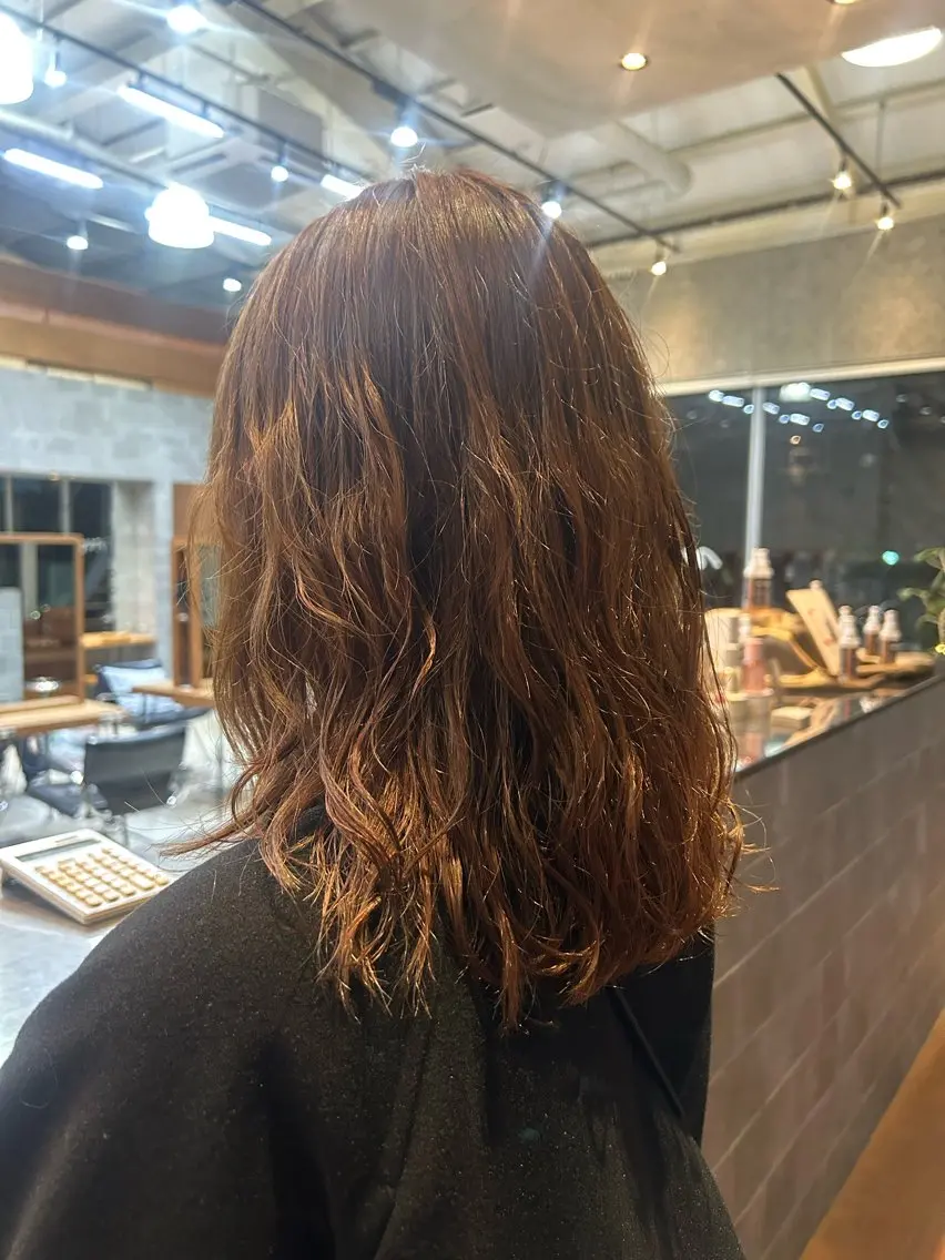 パーマ 🍓垢抜けハイトーン 🍓HINAのヘアスタイル