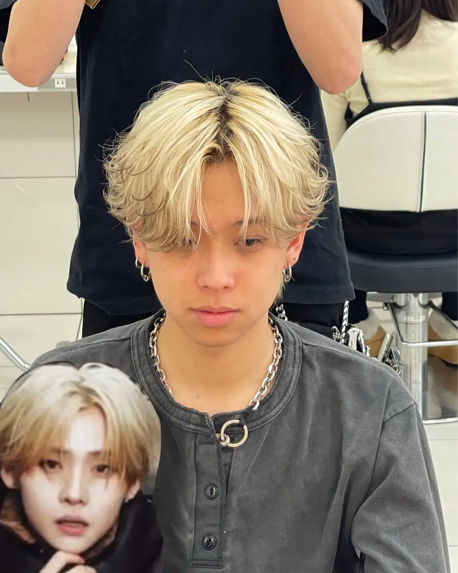 【メンズ限定】カット➕1ブリーチ➕カラーの写真