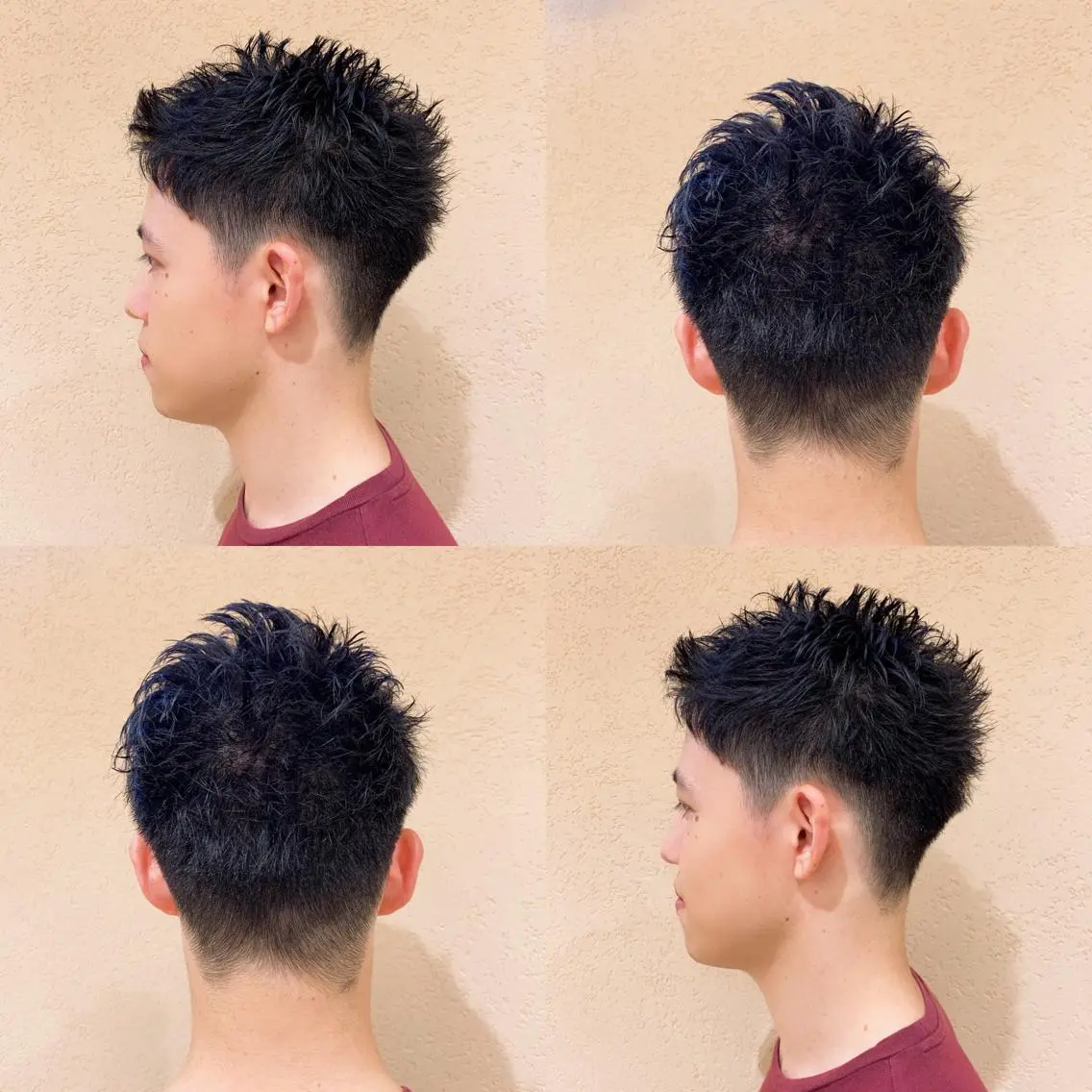 ショート メンズ 大人レイヤー×艶髪 小久保　春暁のヘアスタイル