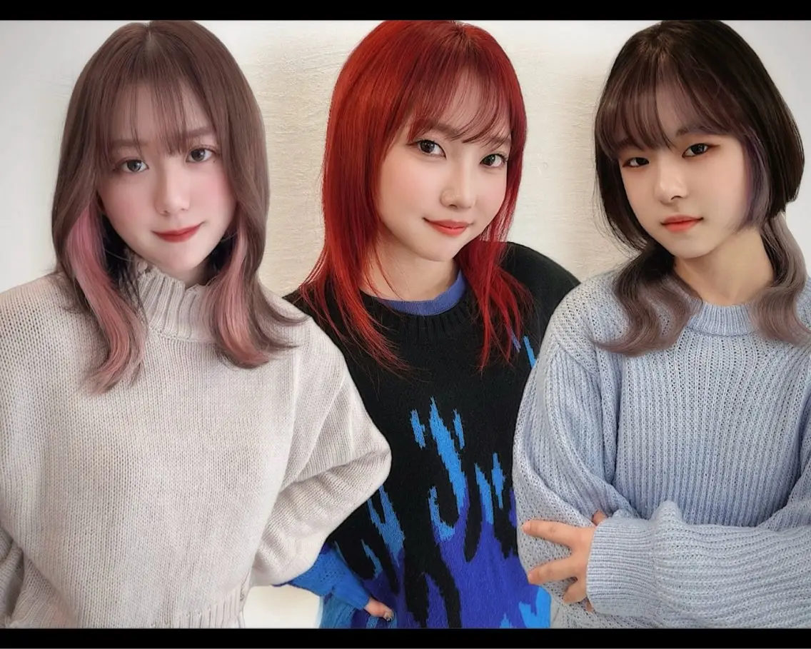セミロング カラー メンズ メンズブリーチ メンズハイトーン ブリーチ デザインカラー ハイトーンカラー 冨永 雄大のヘアスタイル