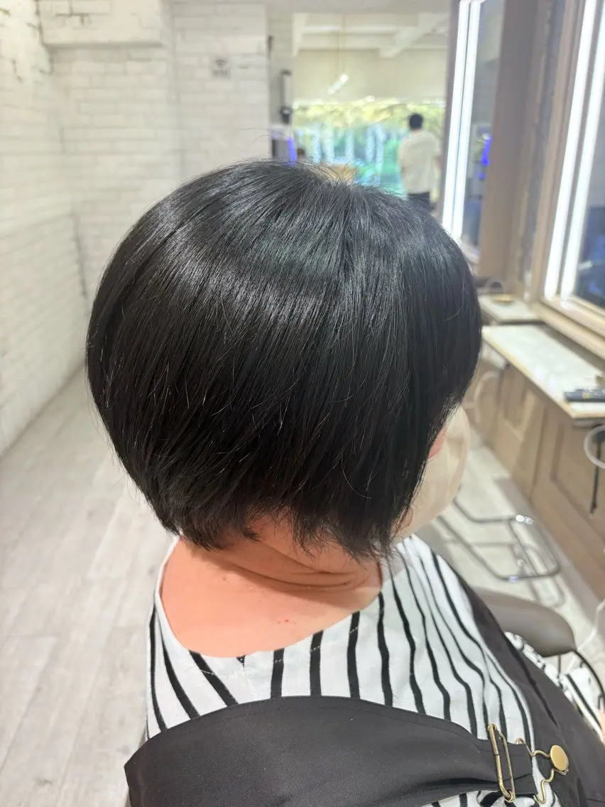 ショート 丸みショート ショートヘア 篠原 葉奈未のヘアスタイル