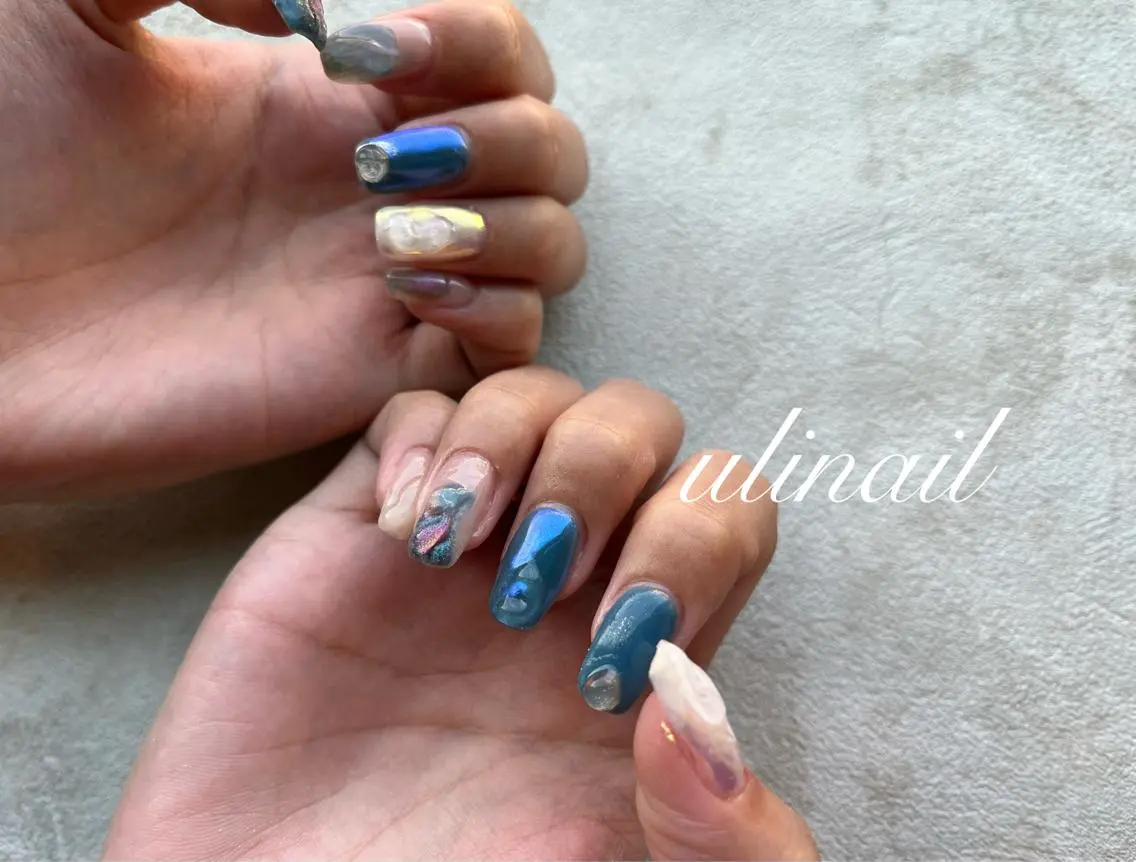 ハンドネイル ulinail （ウリネイル）のネイルデザイン