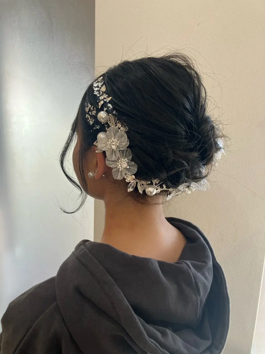 ヘアアレンジ ヘアセット yukari 艶髪ヘアのヘアスタイル