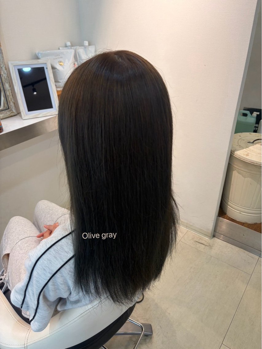 ロング ヘアカラー トリートメント hair bonitaのヘアスタイル