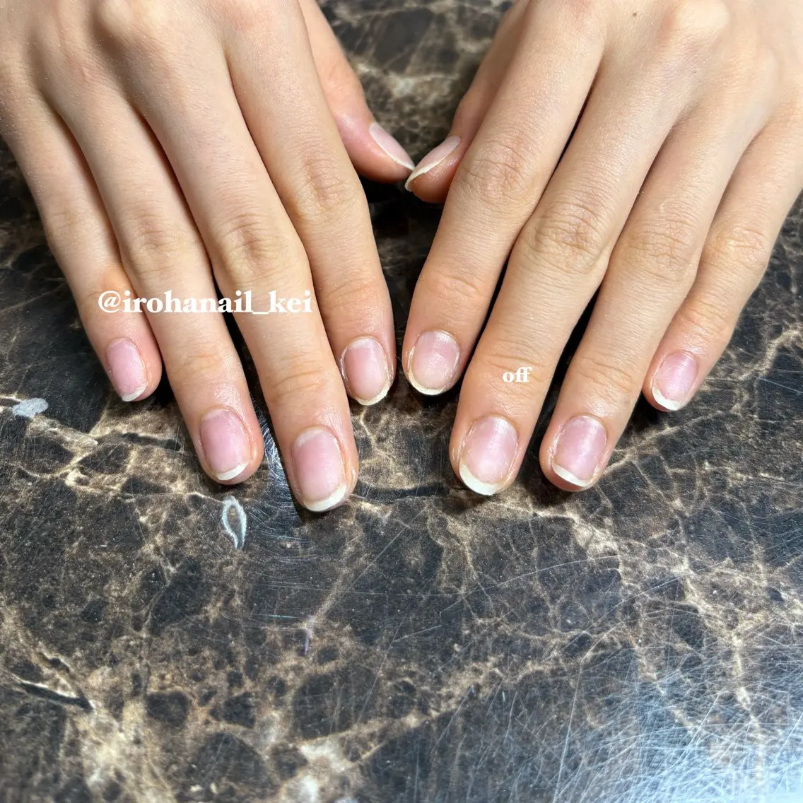 ネイル オフのみ(ネイル) IROHA NAIL_けい🐶のネイルデザイン