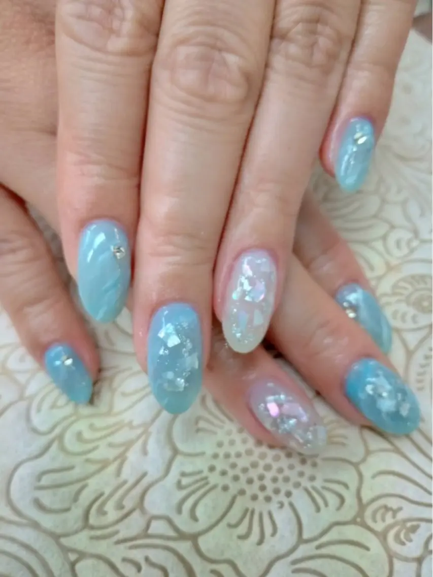ネイル フラワーネイル precious nail roomのネイルデザイン
