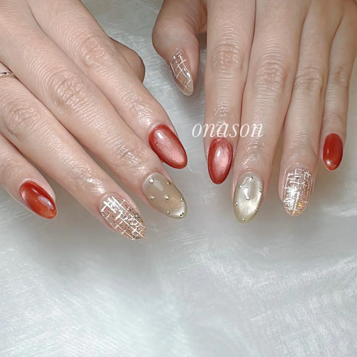 ネイル ハンドネイル Onason NailSalonのネイルデザイン