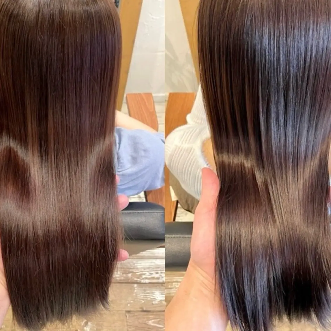 ロング 髪質改善 トリートメント 大久保 佳那のヘアスタイル