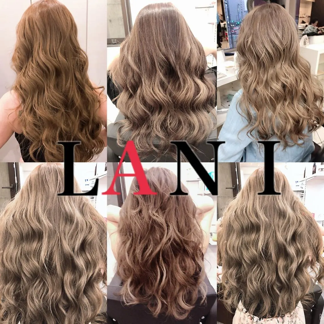セミロング LANI NAKAZAKIのヘアスタイル