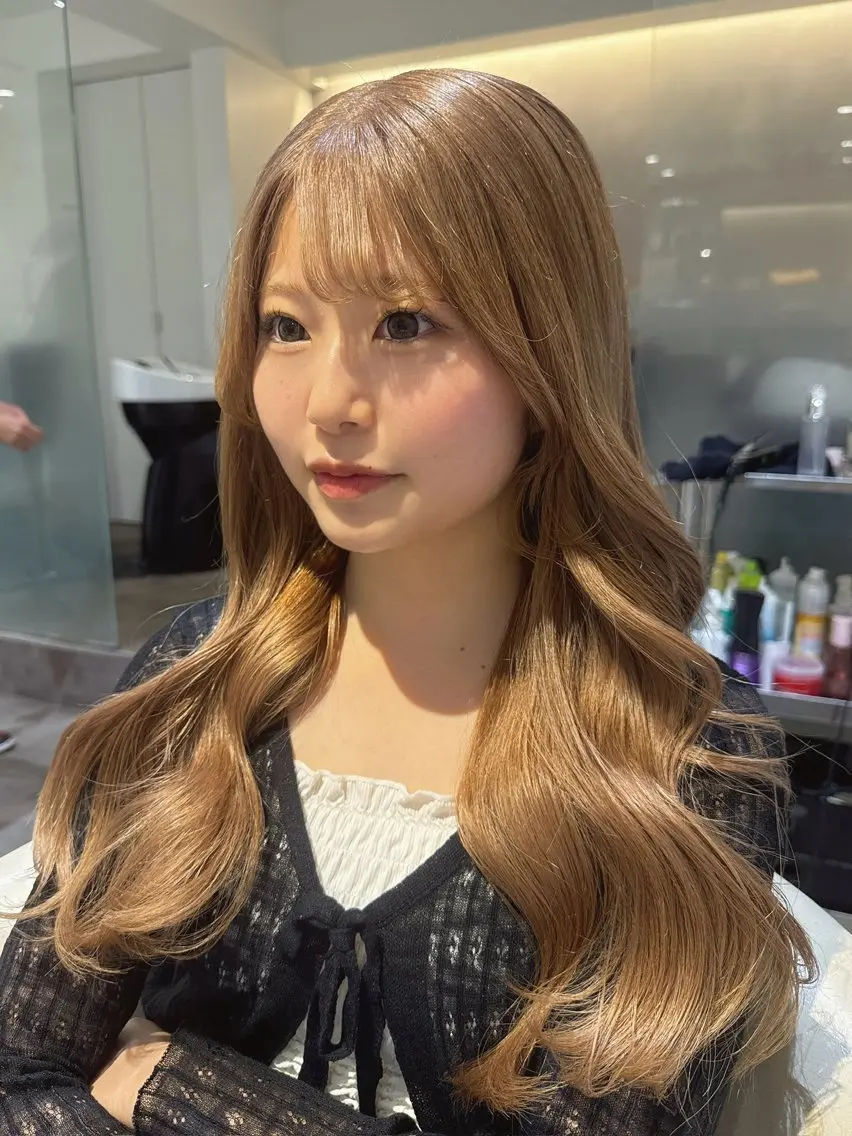 ミディアム カラー ベージュカラー ブリーチ ケアブリーチ 透明感カラー ダブルカラー カット ヘアカラー 💎透明感カラー特化 💎TAISEIのヘアスタイル
