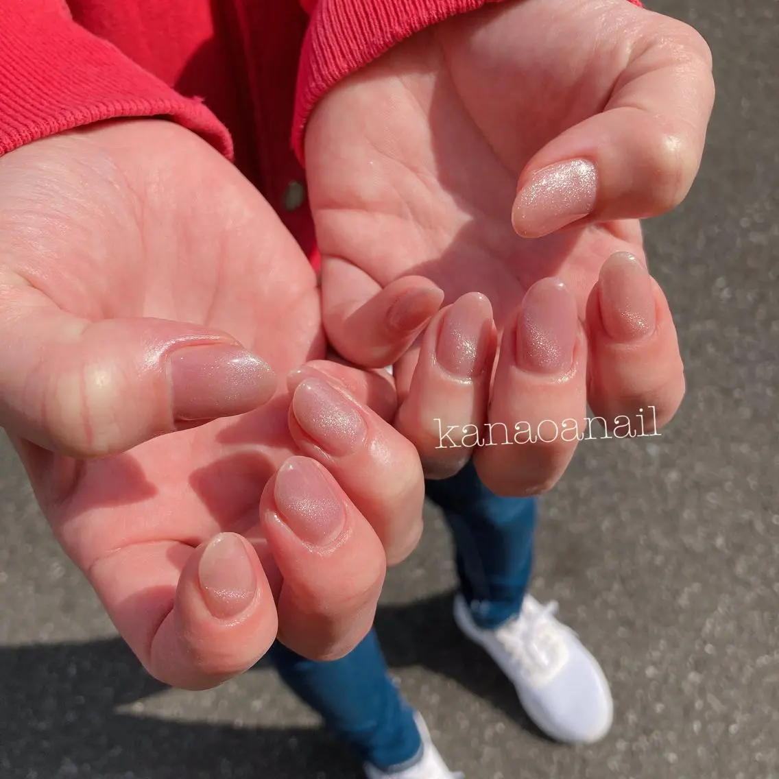ネイル 地爪育成💅 kanaoanailのネイルデザイン