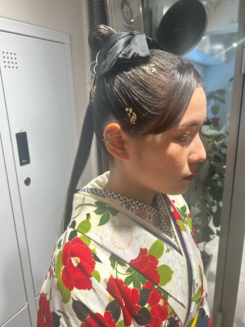 ヘアアレンジ 成人式 艶カラー🌸アレンジ 🌹Sally🕊️のその他イメージ