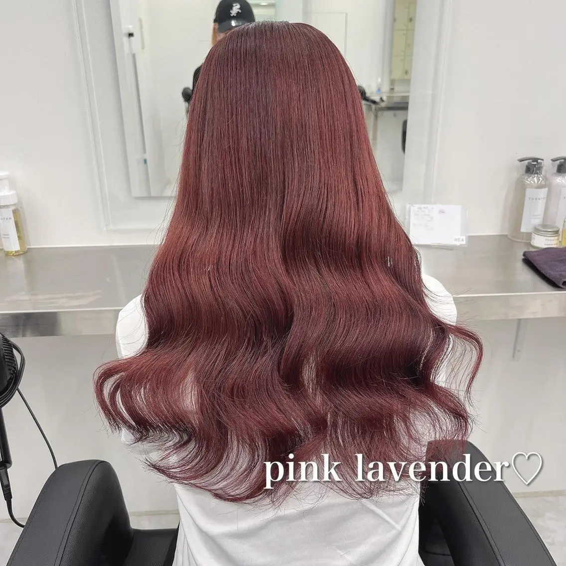 ロング ヘアカラー トリートメント 🍒韓国暖色ヘア NO.1🍒🪽のヘアスタイル