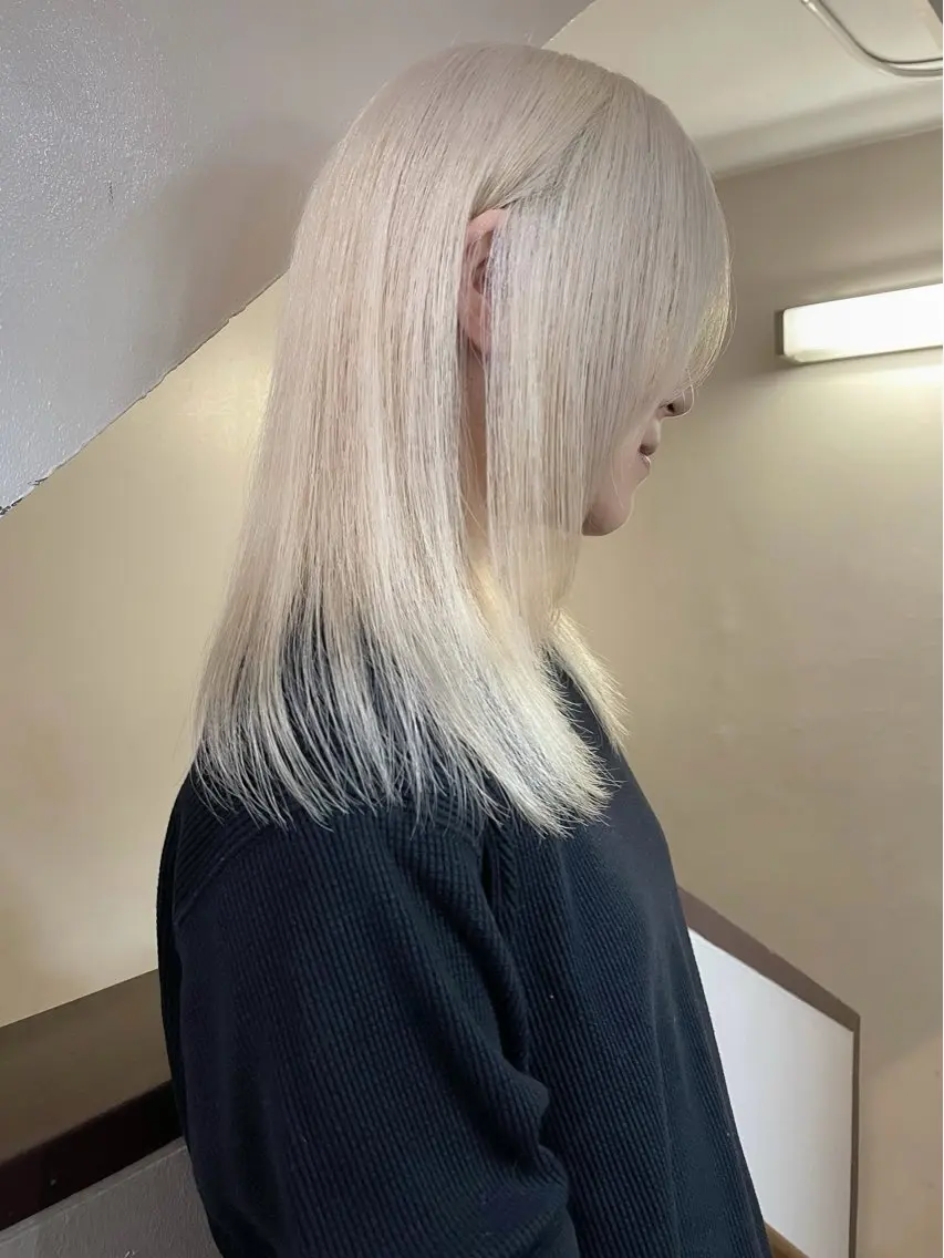 🕶【ハイトーンメニュー】🕶ケアブリーチ+カラー+2step trの写真