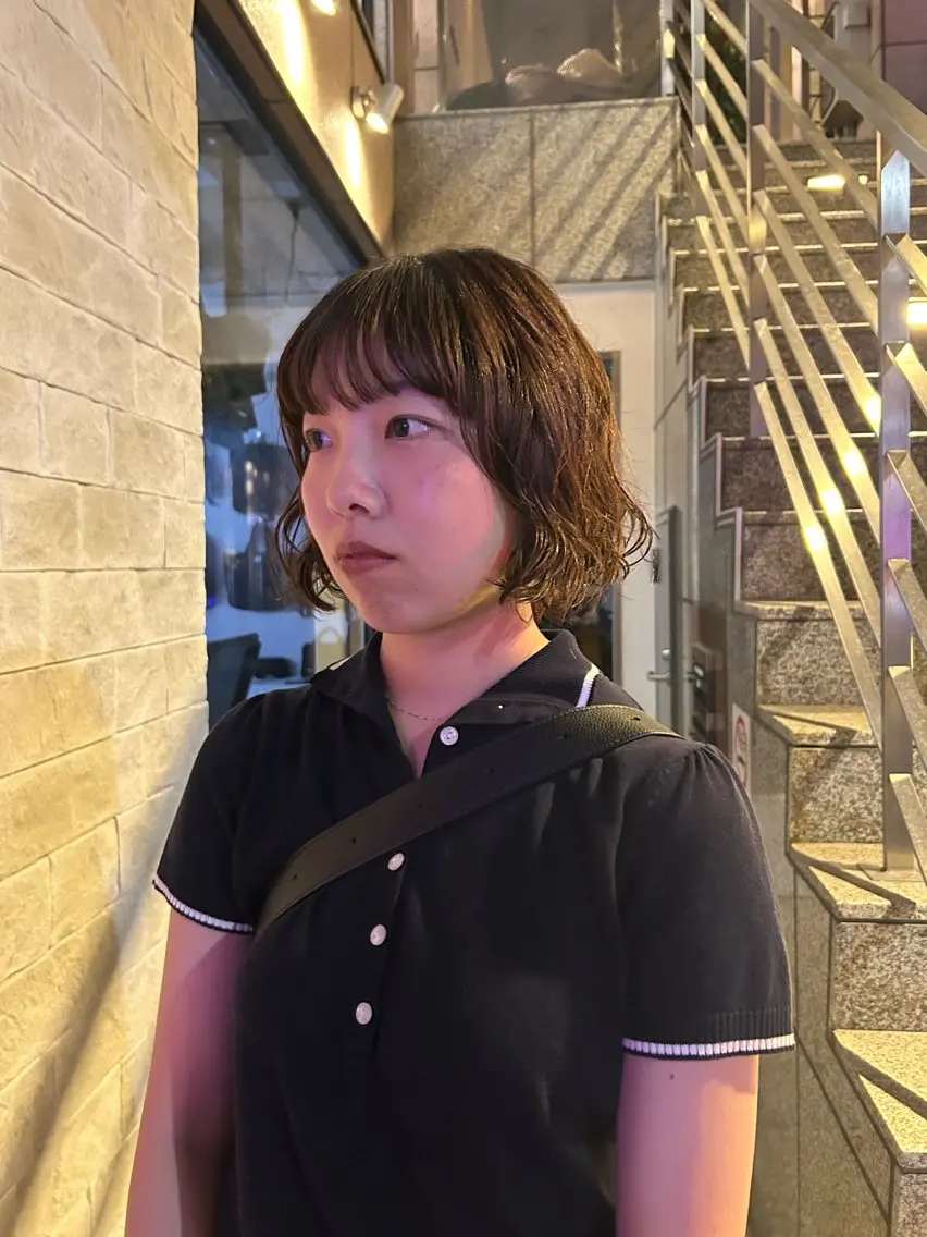 パーマ カット パーマ トリートメント lomalia moekaのヘアスタイル