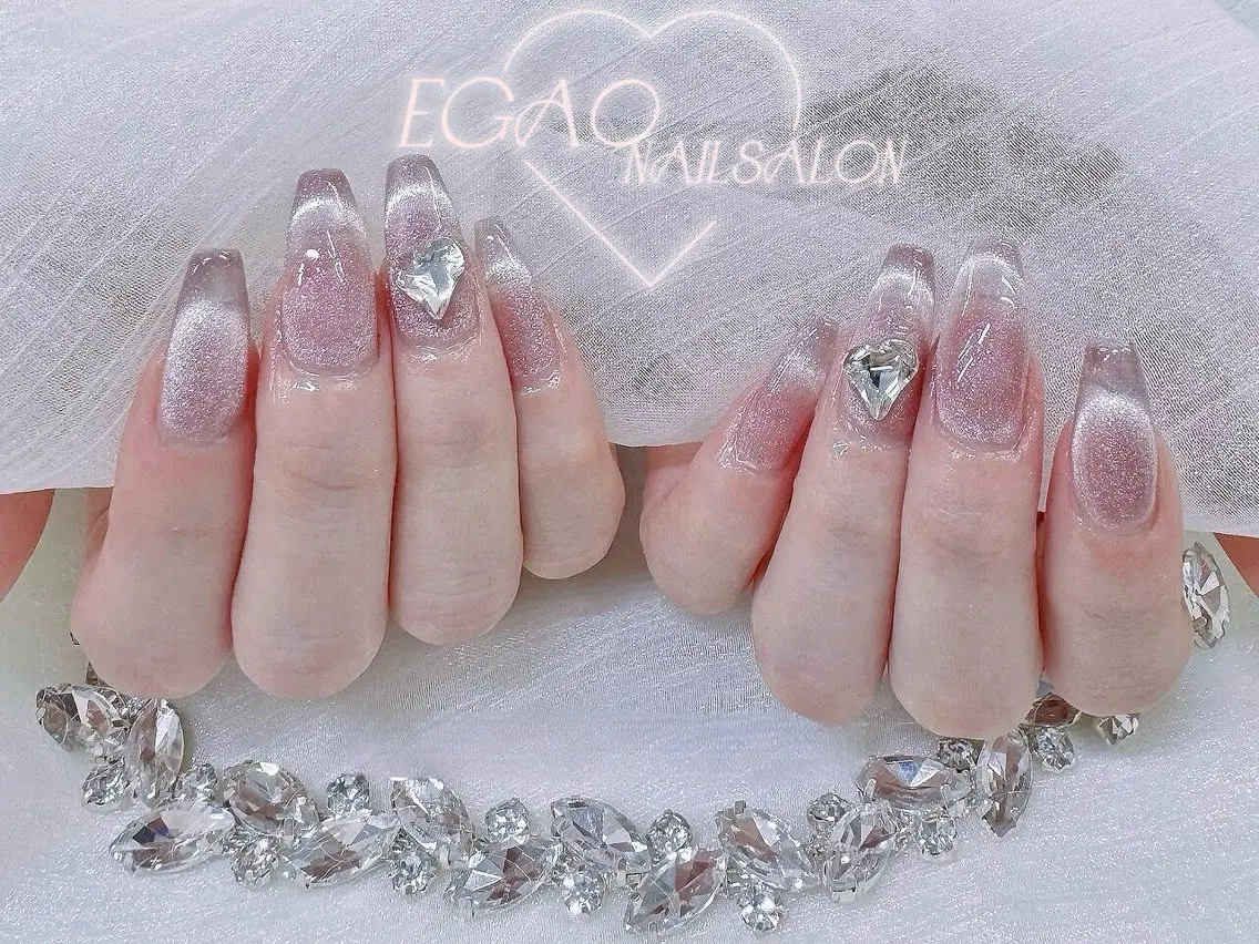 ネイル アートネイル フットネイル フレンチネイル ジェルネイル グラデーション ハンドネイル EGAO NAIL 錦糸町店のネイルデザイン
