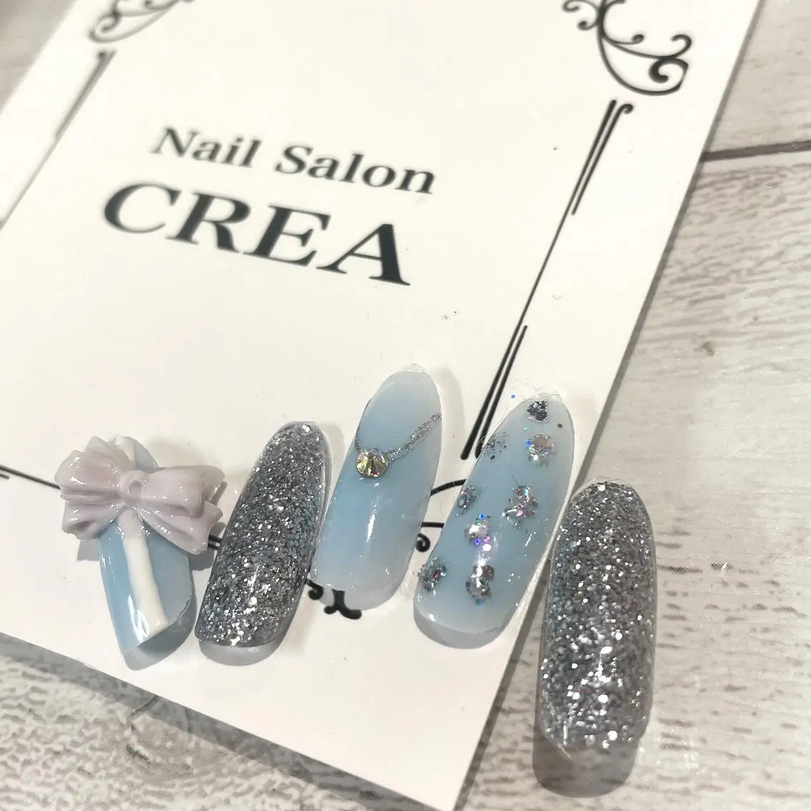 ネイル アートネイル スカルプネイル NailSalon CREAのネイルデザイン