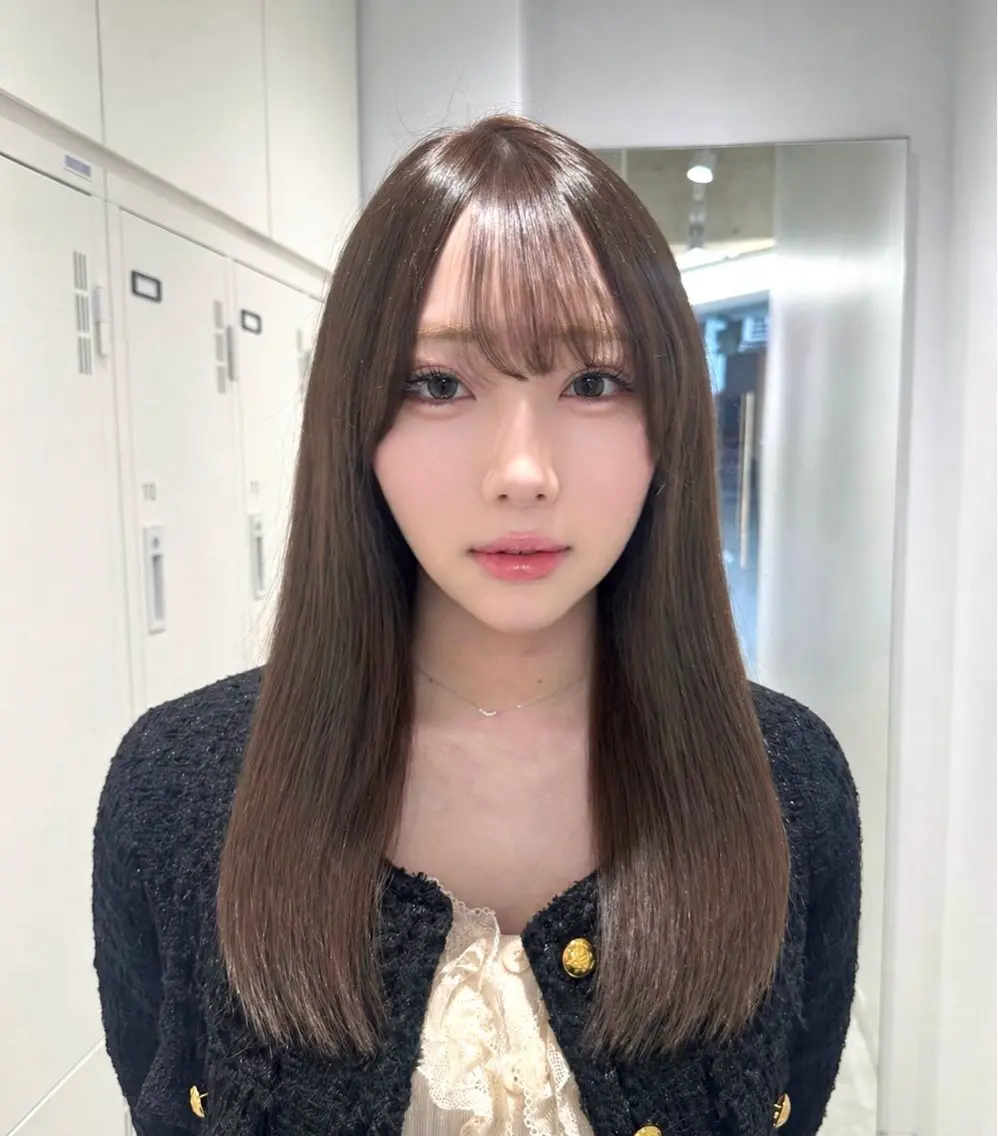 赤み消し透明感カラー🤍➕高保湿トリートメント🎀の写真