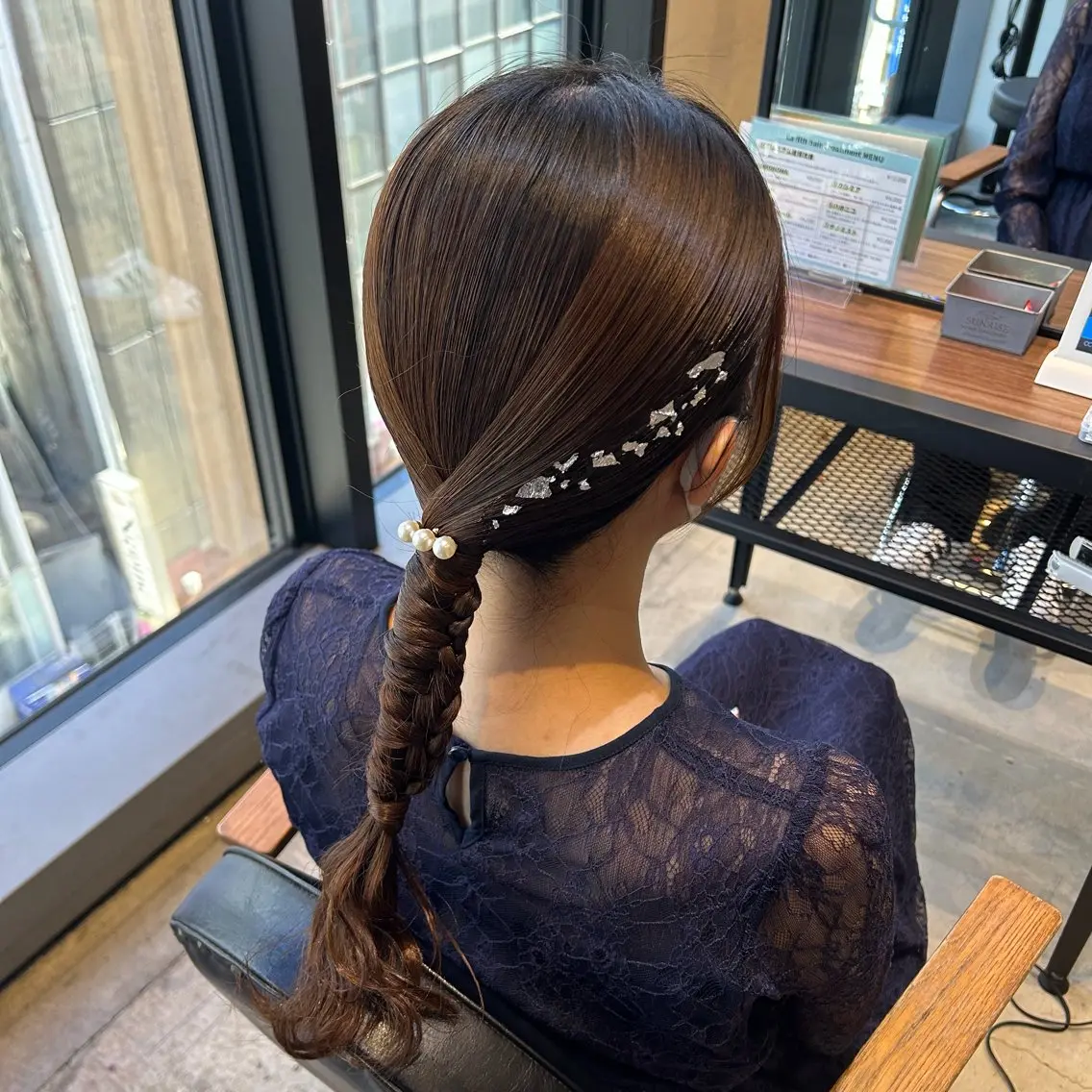 ヘアアレンジ 結婚式・ブライダル ヘアセット MOMO おおたかの森🎀のヘアスタイル