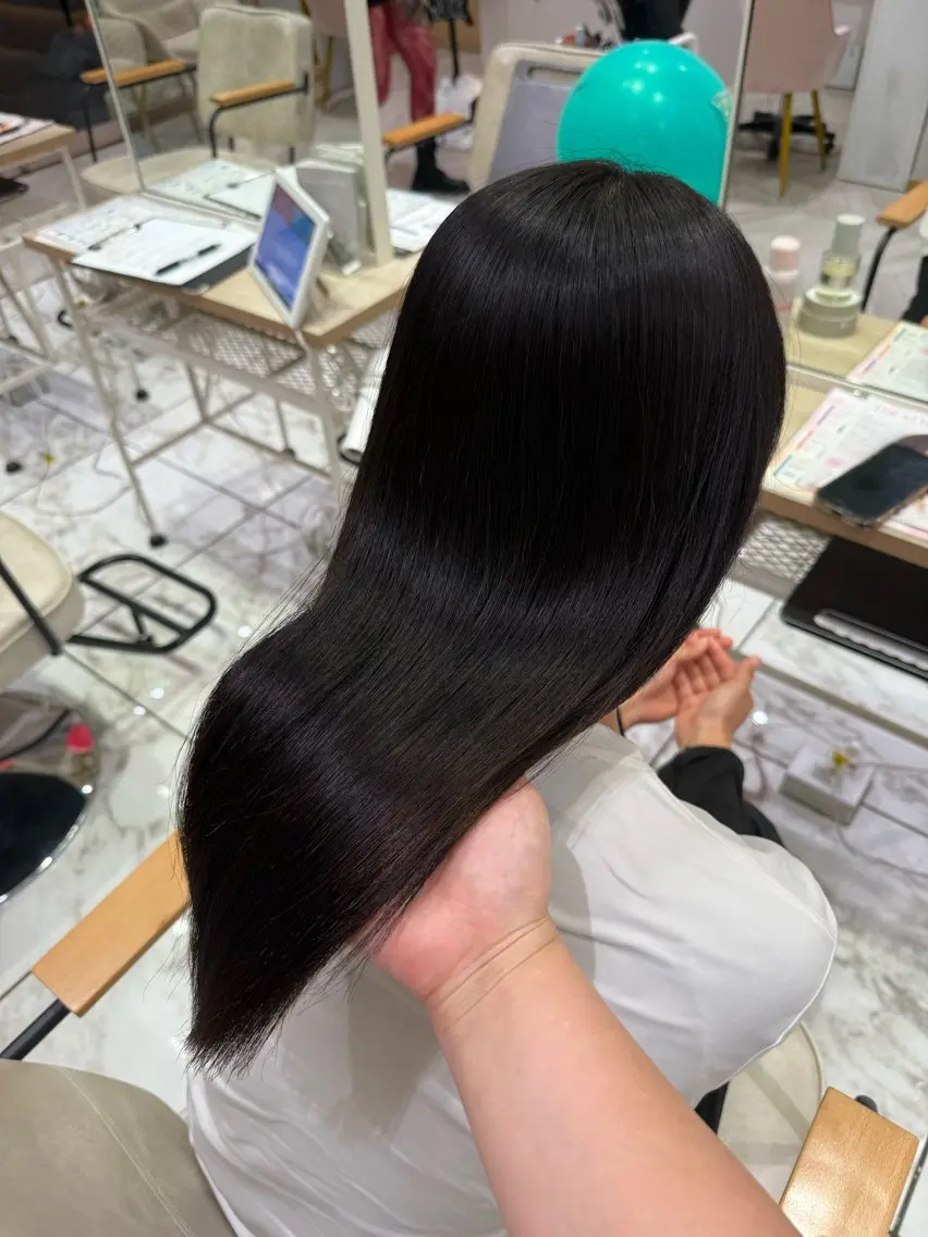 セミロング 縮毛矯正 レディースパーマ 🧺🪽/SHUNOのヘアスタイル