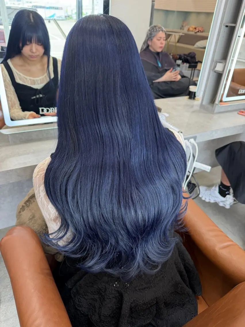 ロング ヘアカラー トリートメント koudai dopelitのヘアスタイル