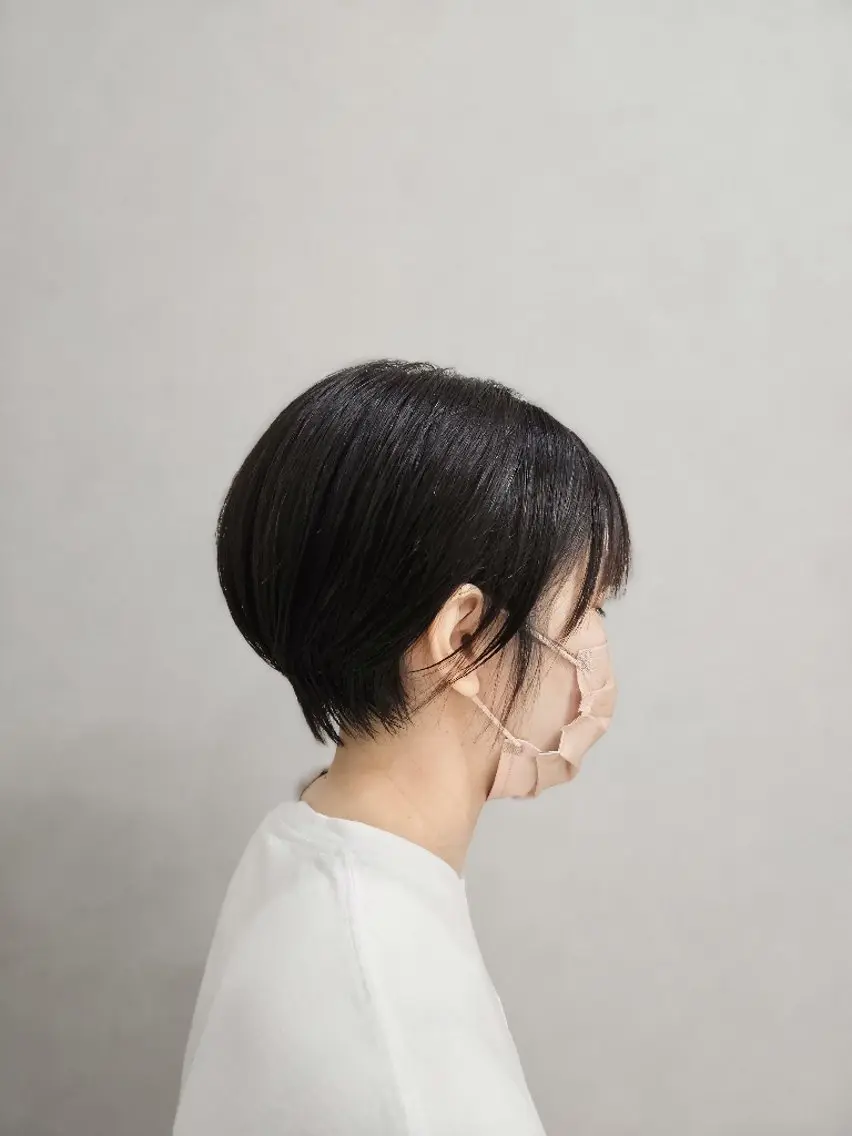 ショート 丸みショート ショートヘア カット 林慶吾/ショート/ ボブ/ショートボブのヘアスタイル