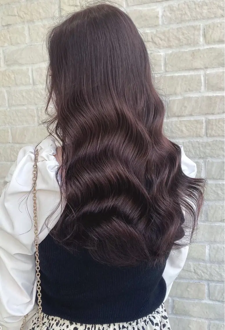 ロング ヘアカラー トリートメント 🫧透明感カラー /艶髪すなお🧸のヘアスタイル