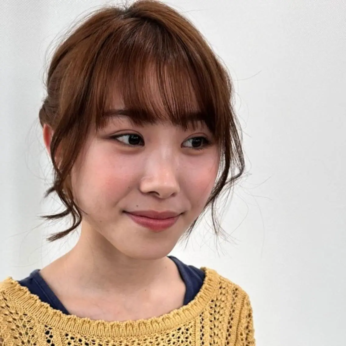 カラー ヘアアレンジ ブラウンカラー デート シースルーバング ❇️安達 優心❇️ レイヤー/艶髪特化のヘアスタイル
