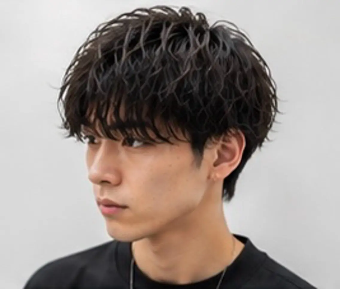ミディアム メンズ メンズカット/ 一汰のヘアスタイル