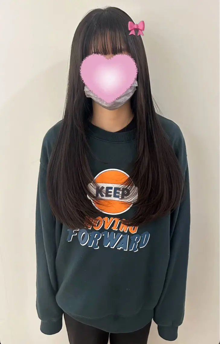 ロング キッズ ハイレイヤー レイヤーカット ローレイヤー 山本 夏樹のヘアスタイル