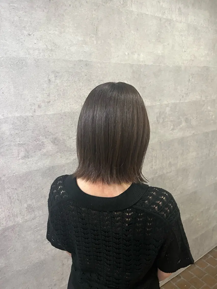 ミディアム カット ヘアカラー Grow by NYNY 田代 紀恵のヘアスタイル