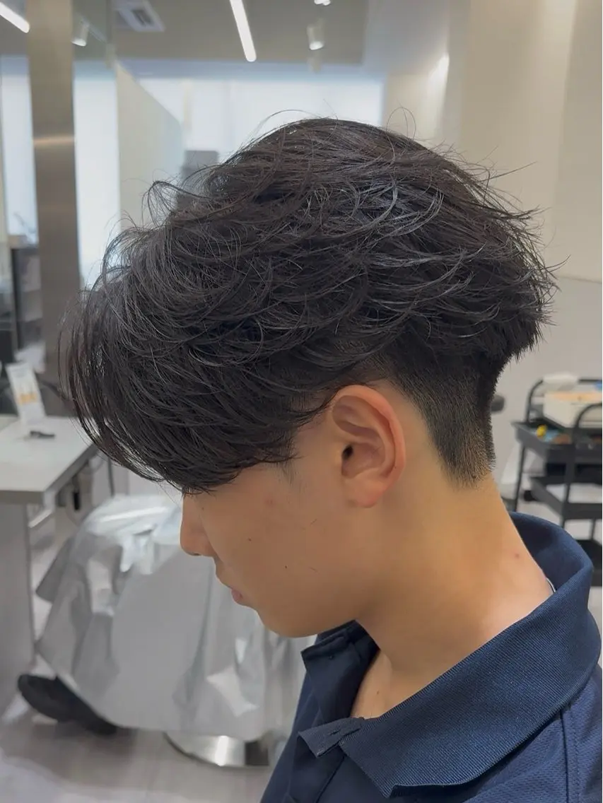 《メンズ特化》センターパート限定 メンズカットの写真