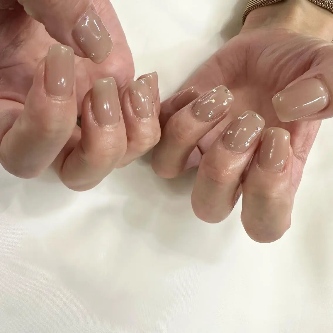 ネイル ストーンネイル ハンドネイル nail salon etoleのネイルデザイン