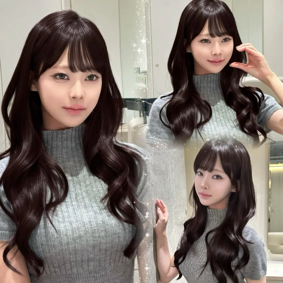 ロング カラー ワンホン🎀韓国ヘア 💞渋谷/GAKUのヘアスタイル