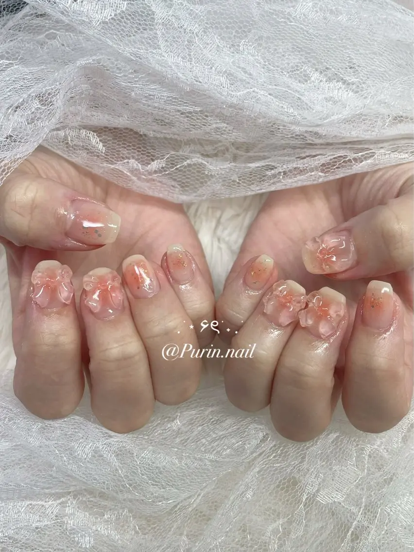 ネイル ハンドネイル Nails by Purin🍮のネイルデザイン