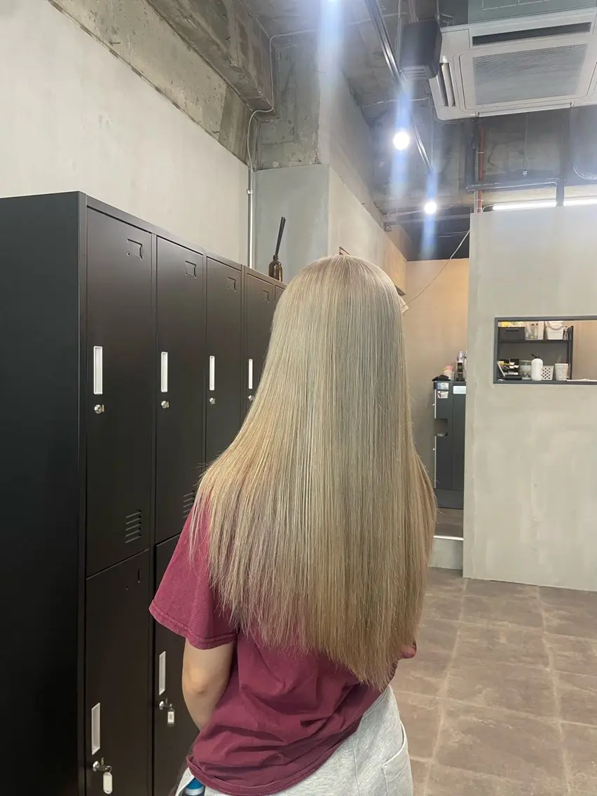 カラー ヘアカラー トリートメント ユウ/ ALLEN hairのヘアスタイル