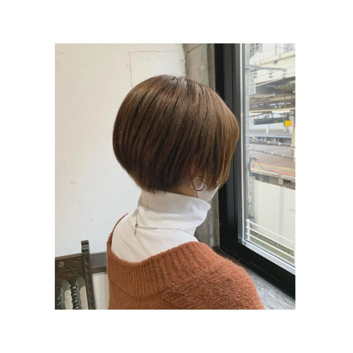 ショート カラー ベージュカラー ショートヘア 千葉駅徒歩1分✂︎ 宮内のヘアスタイル