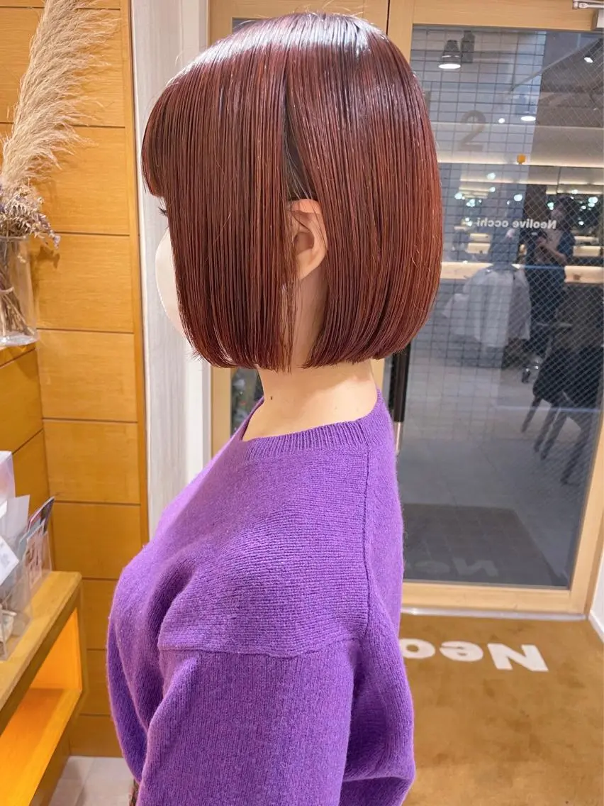 ⭐️似合わせカット+カラー+3ステップトリートメントの写真