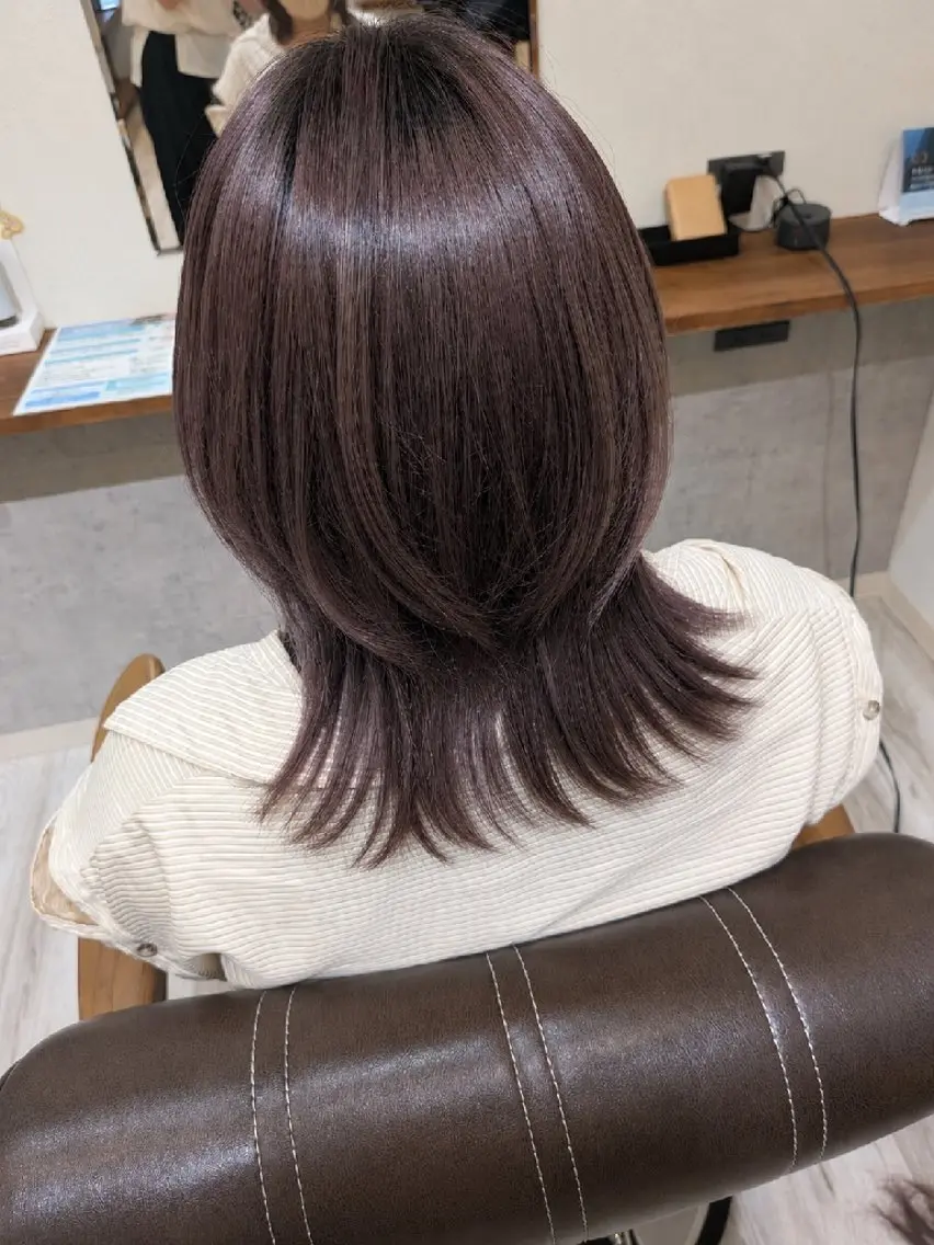 カラー 小川 真奈/高松市一 宮町【delay】のヘアスタイル