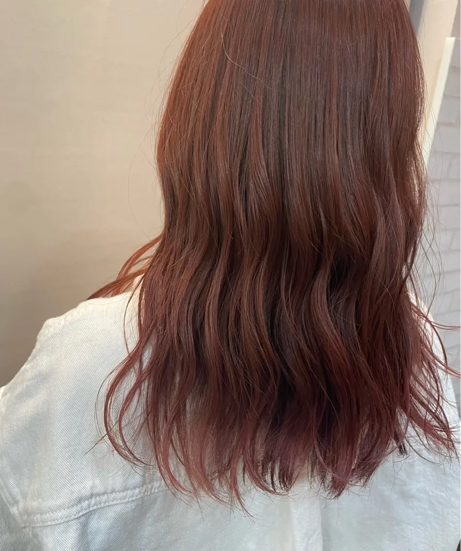 セミロング カラー ブラウンカラー ラベンダーカラー ラベンダーブラウン 🔅PARS bis Futaba🔆のヘアスタイル