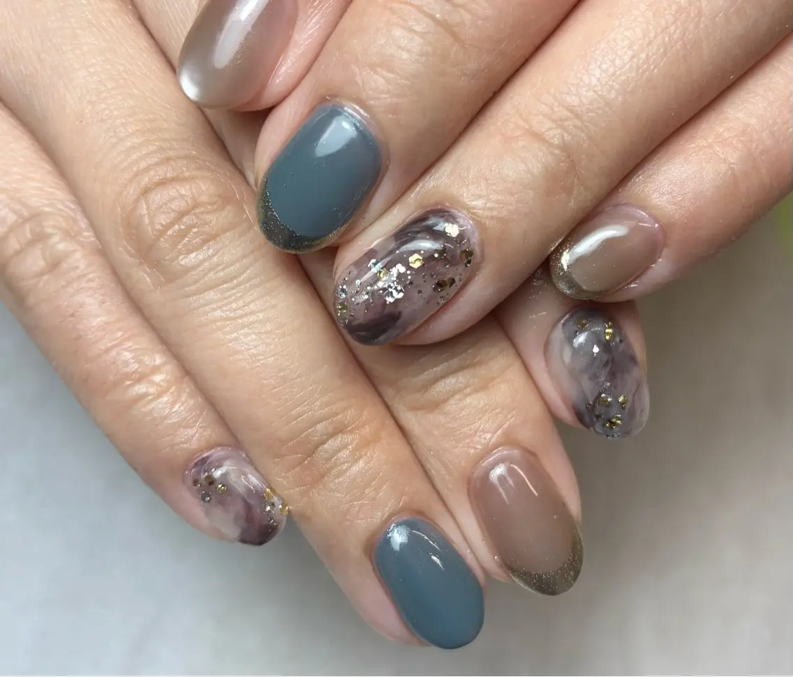 ネイル ニュアンスネイル ハンドネイル kotorika♡ 小岩のネイルデザイン