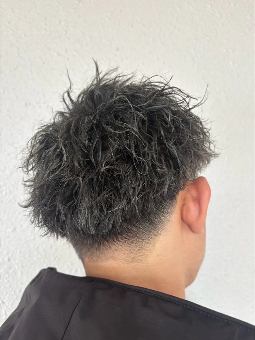 メンズカット、パーマの写真