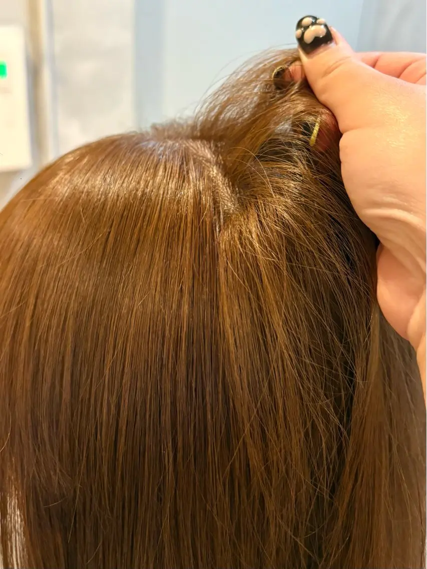 セミロング ヘアカラー 佐伯 美麗のヘアスタイル