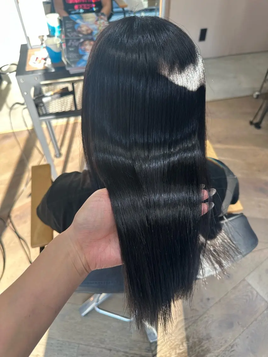 ロング RINO‎🤍🎀 𝑏𝑒𝑙𝑡𝑎のヘアスタイル